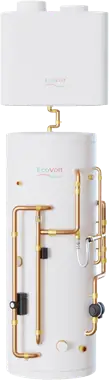 EV-Air F30 exhaust air heat pump with cylinder